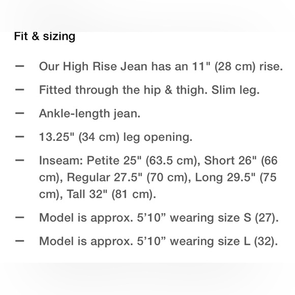 Gap High Rise Vintage Slim Jeans - Picture 5 of 8